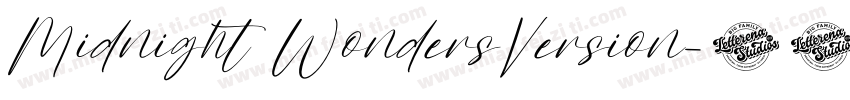 Midnight WondersVersion字体转换